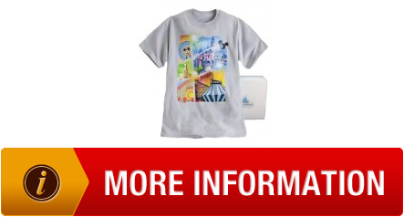 Systems Disneyland Attractions Tee for Adults Limited Availability